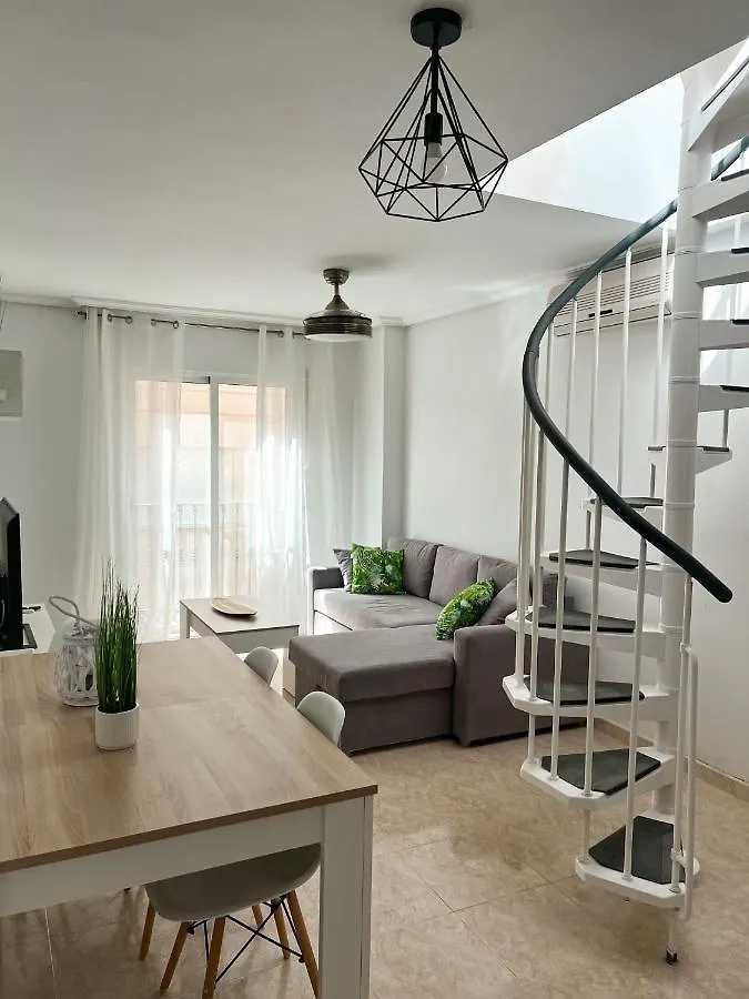 Atico Duplex Con Vista Mar Y Terraza Privada A 200M De La Playa Hasta 6 Personas Apartment Garrucha Spain